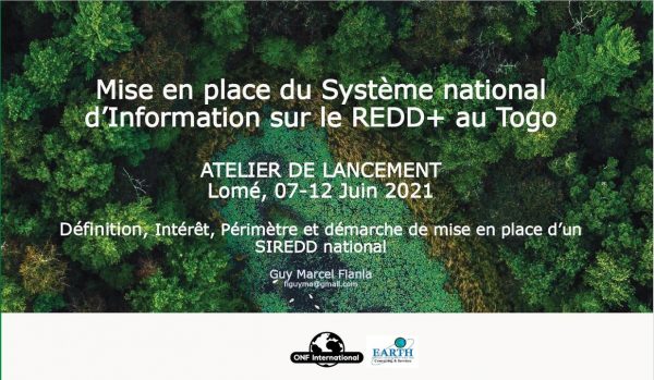 Mise en place du Système national d’Information sur le REDD+ du Togo
