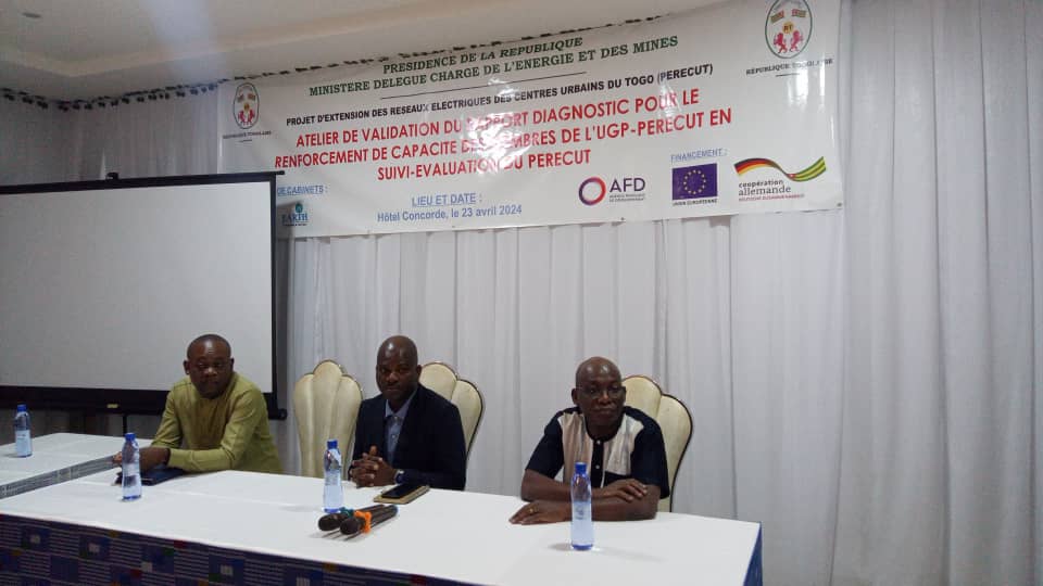 Atelier de validation du rapport diagnostic de la mission de mise en place d&rsquo;un système de suivi évaluation et de renforcement de capacité des membres de L&rsquo;UGP PERECUT.
